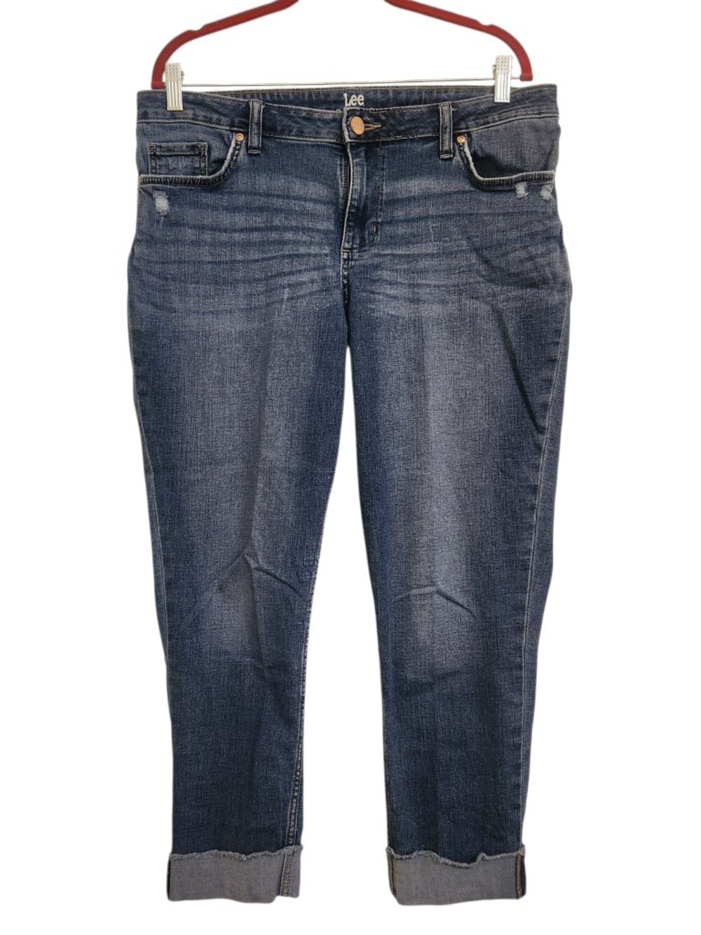 Lee Riders Cropped Cuffed Women's Jeans Size 14